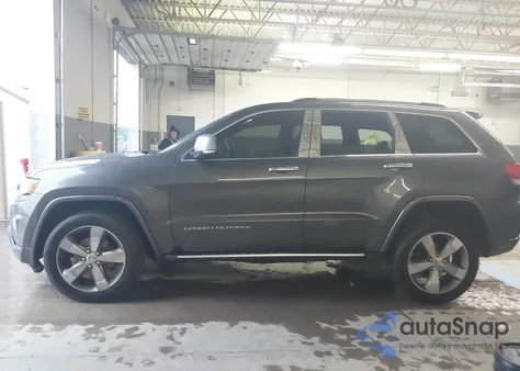 2014 Jeep Grand Cherokee Overland из США, поврежденный, VIN 1C4RJFCG0EC279343